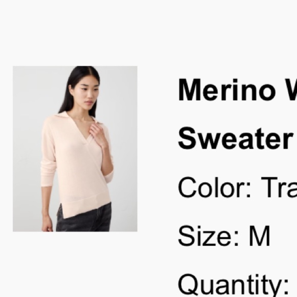 Ribbed Elbow-Sleeve T-Shirt - White/Gray Stripe